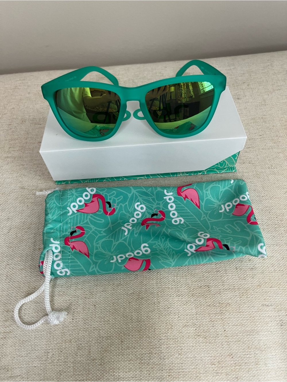Goodr Nessy’s Midnight Orgy Mirrored Women’s Sunglasses